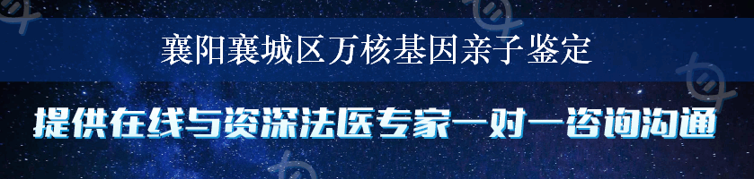 襄阳襄城区万核基因亲子鉴定